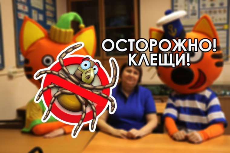 Осторожно – клещи! Памятка для детей и взрослых.